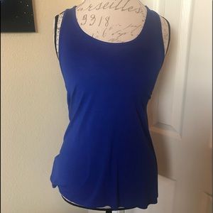 Blue tank top